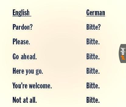 Niemiecki jest dziwny