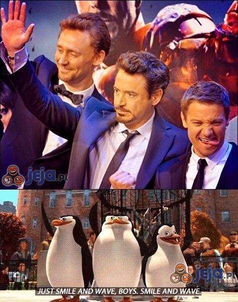 Avengers i pingwiny