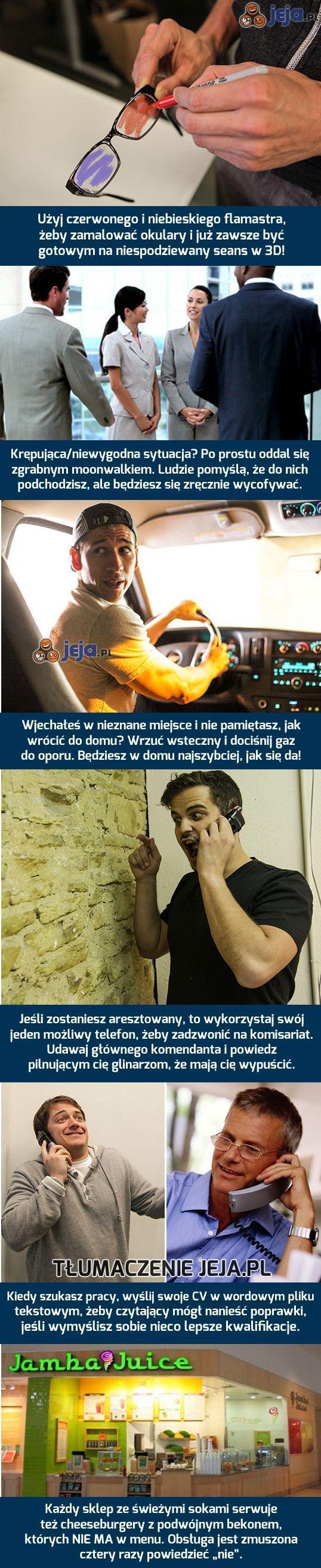 Życiowe rady, część 2