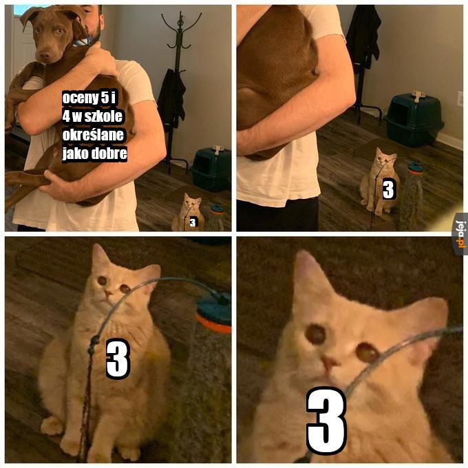 3 to też w miarę dobra ocena