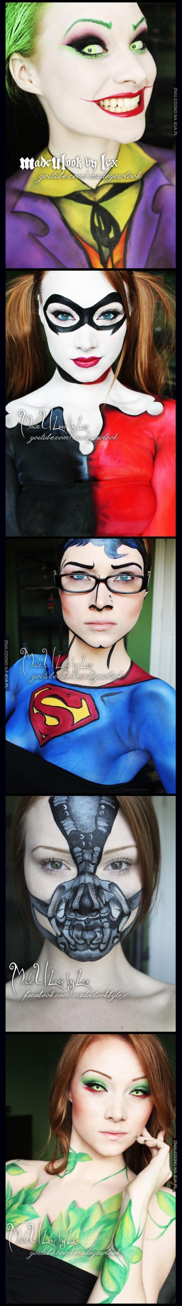 Cosplay body painting