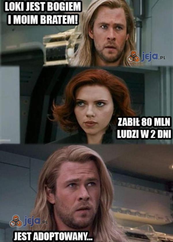 Thor szybko zmienia zdanie...