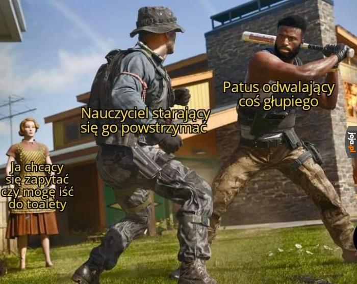 Pora na incydent urynowy
