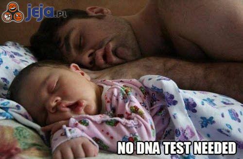 Czasem test DNA jest całkowicie zbędny