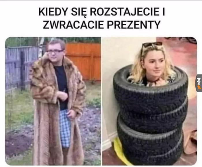 Smutny czas rozstania