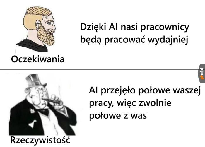 Wdrażanie AI do pracy