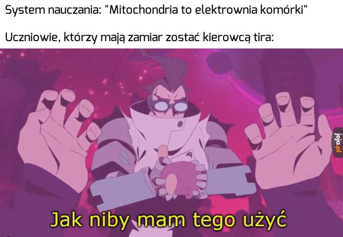 Po co mi niby ta wiedza?