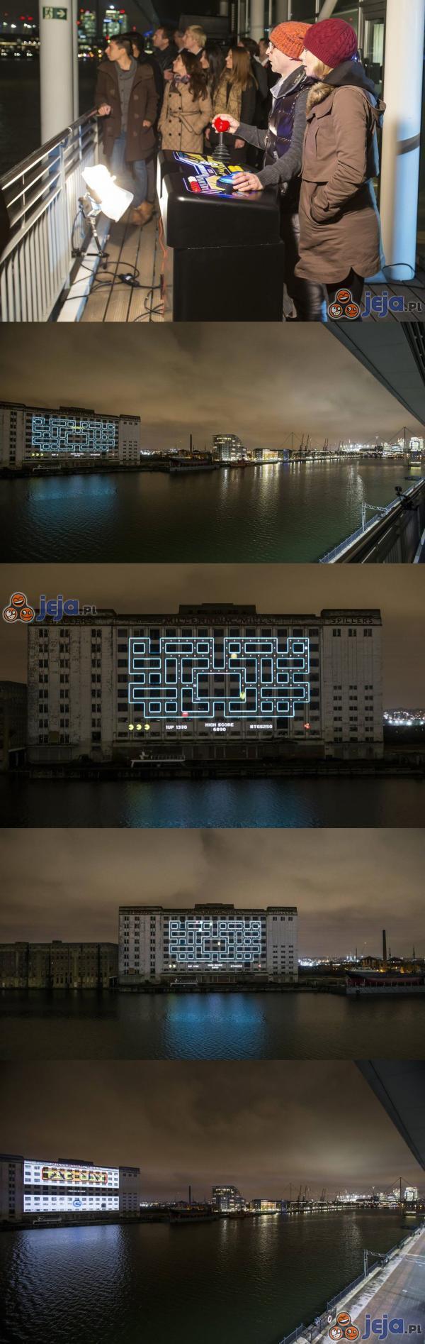 Największy na świecie Pacman (Londyn)