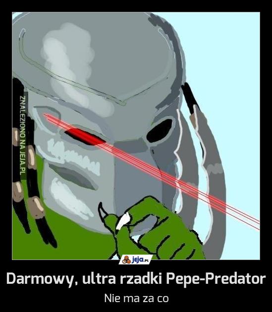 Darmowy, ultra rzadki Pepe-Predator