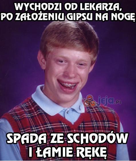 Przynajmniej był od razu w szpitalu...