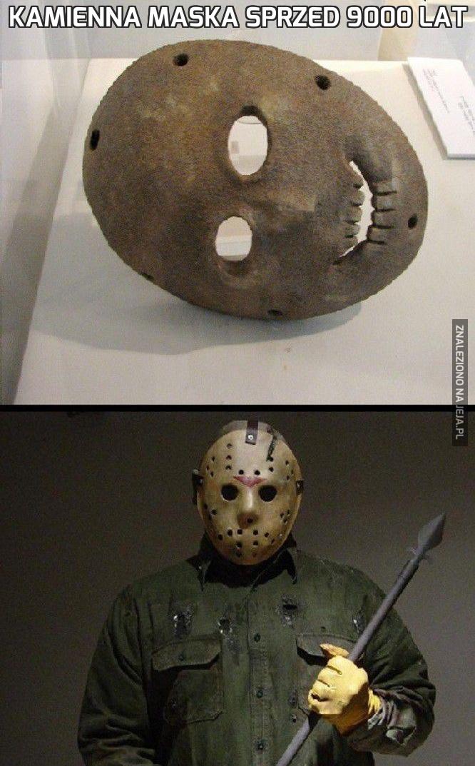 Kamienna maska sprzed 9000 lat