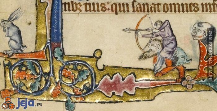 Typowe średniowieczne polowanie