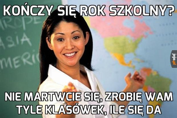 Żebyście się nie nudzili