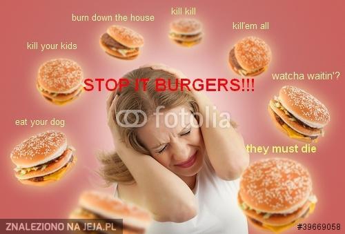 Przestańcie hamburgery!