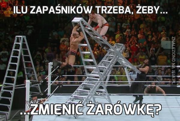 Ilu zapaśników trzeba, żeby...