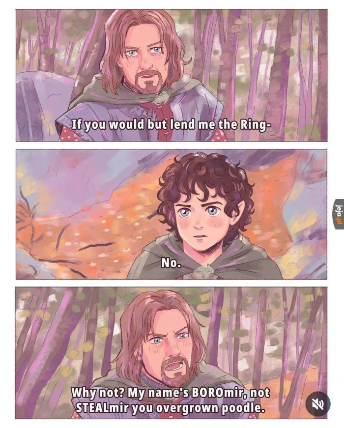 Angielskie śmieszki z LOTR
