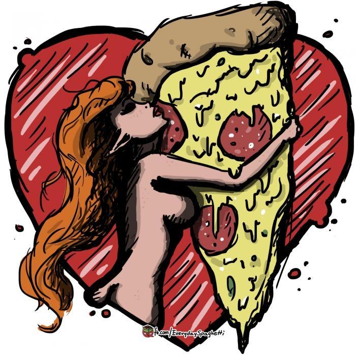 Pizza is love, pizza is life
