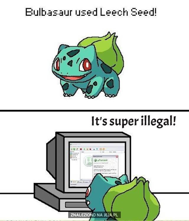 Bulbasaur, jesteś aresztowany!