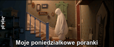 Moje poniedziałkowe poranki
