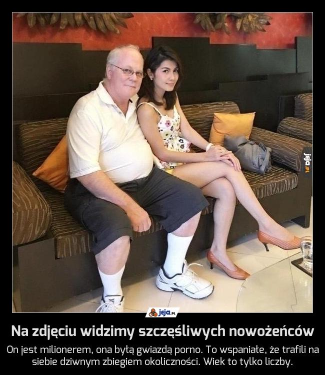 Na zdjęciu widzimy szczęśliwych nowożeńców