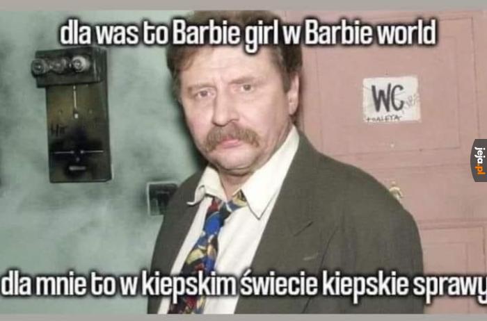 Dwa szare paski w stylu "szara polska rzeczywistość"