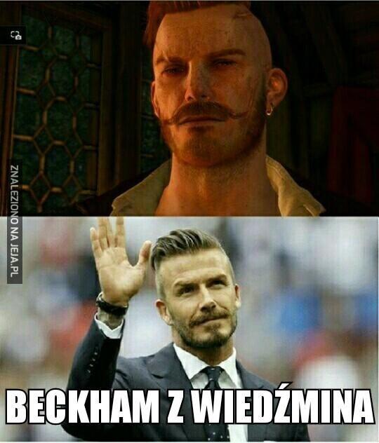 Beckham z Wiedźmina