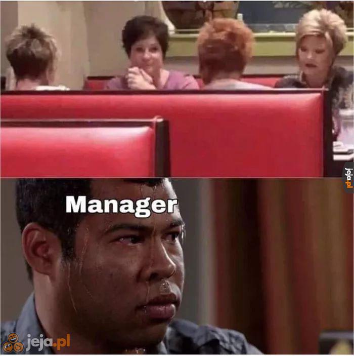 Mogę porozmawiać z managerem?