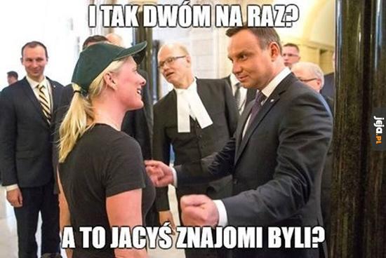 Andrzej nie może wyjść z podziwu