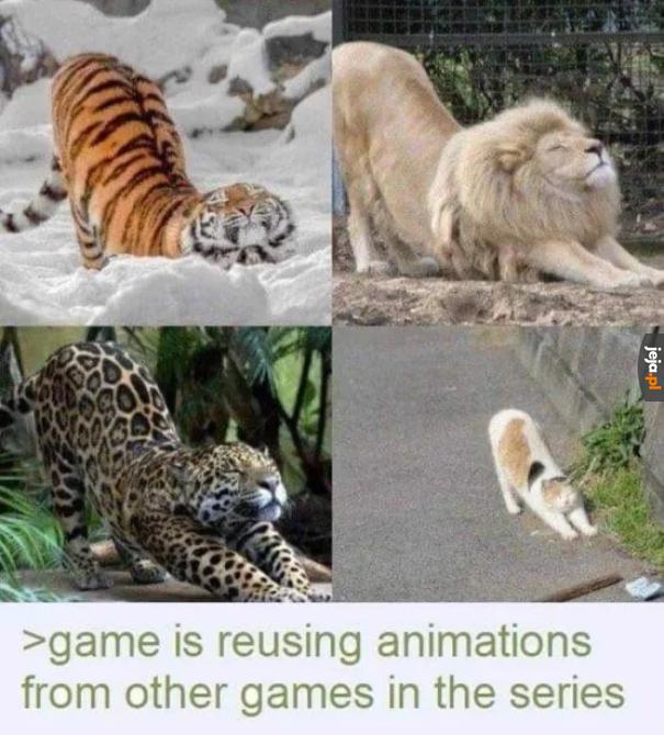Recykling animacji