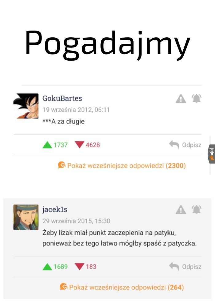 Widzicie to? ("wrzuć i tak, więcej pogadajców, poczekalnia wytrzyma" ~ Szfindol)