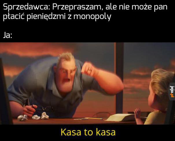 Hajs się zgadza