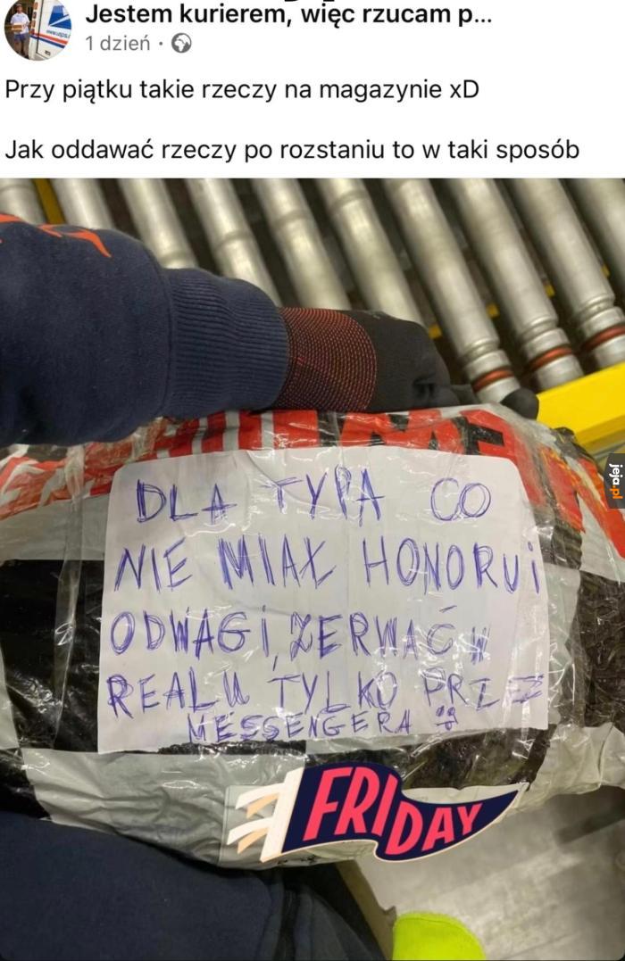 To musiała być ognista relacja