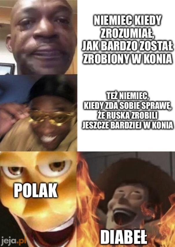 Dowcip o Polaku, Niemcu i Rusku be like