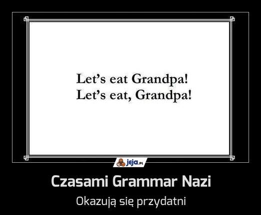 Czasami Grammar Nazi