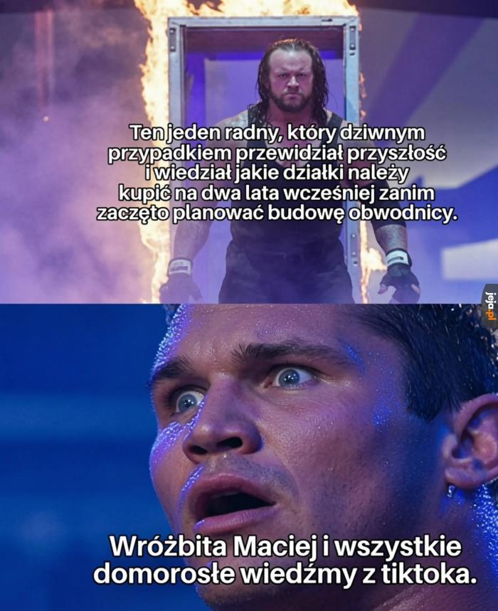 Ten to dopiero przewidział