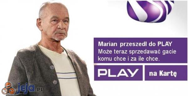 Marian przeszedł do PLAY