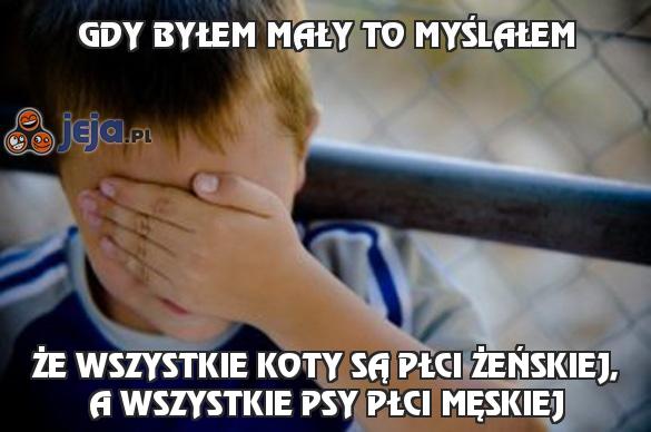 Gdy byłem mały to myślałem