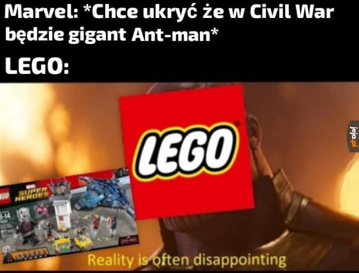 Ej LEGO, weź nie spojle...
