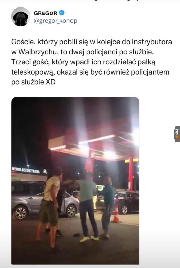 Można powiedzieć, że służby były na miejscu