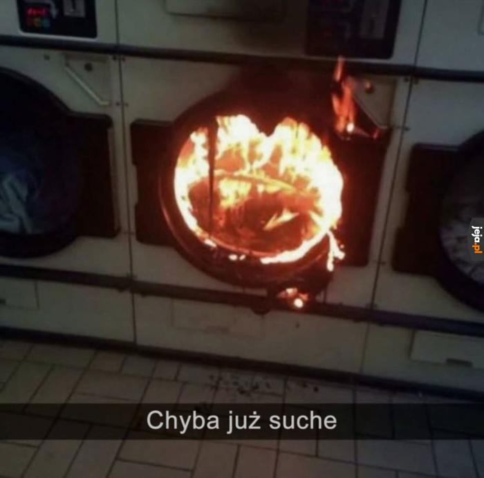 No na pewno nie mokre