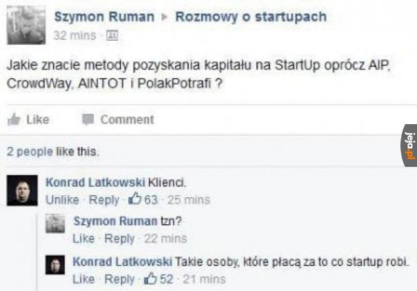 Odkrył jeden prosty trik na zdobycie kapitału!