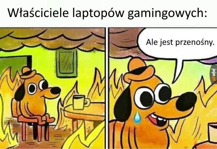 Albo wiatraki słychać w pokoju obok