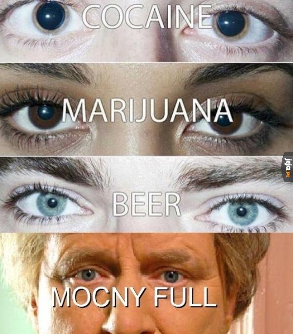 Oczy po używkach