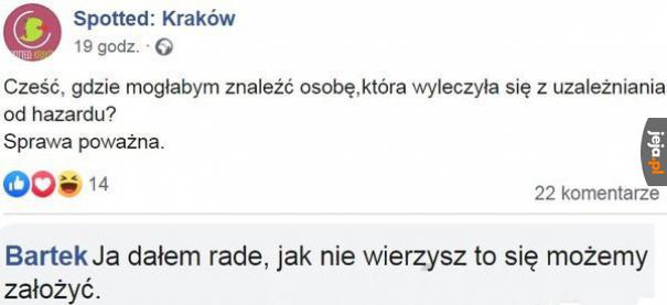 To co, zakład?