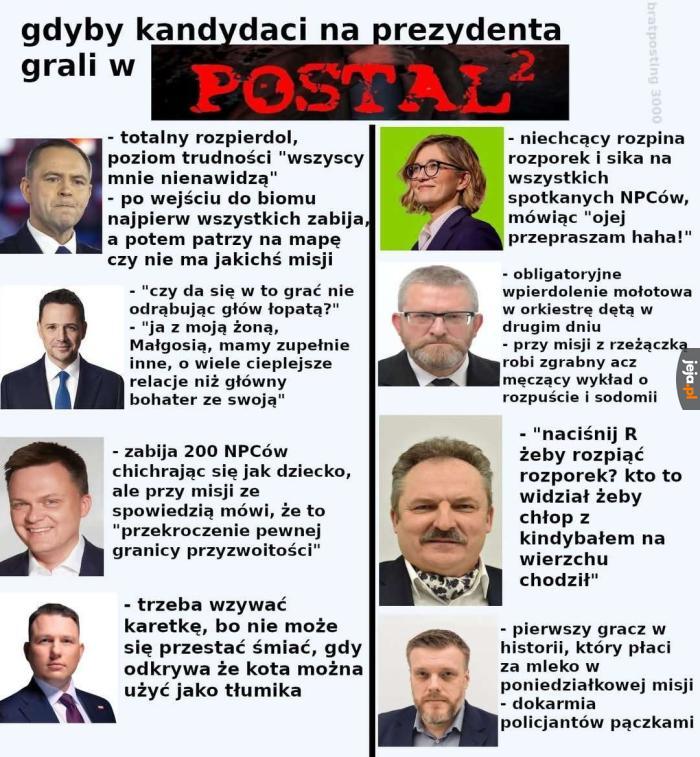 Kandydaci i Postal