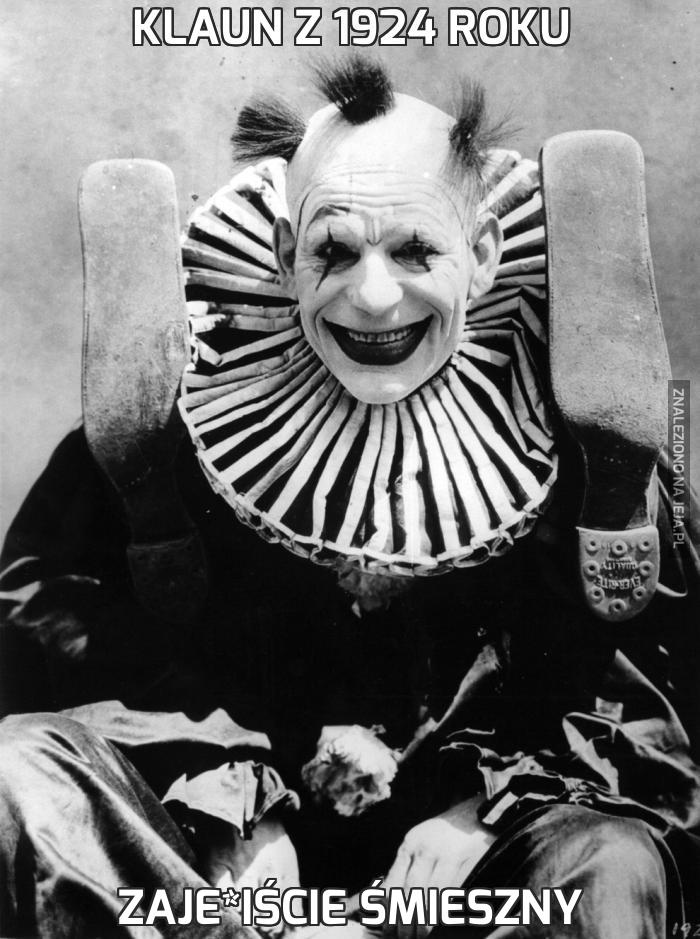 Klaun z 1924 roku