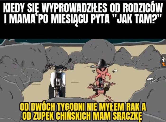 Jakoś leci