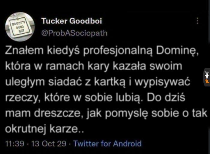 Najgorzej jak zapomnisz słowa bezpieczeństwa