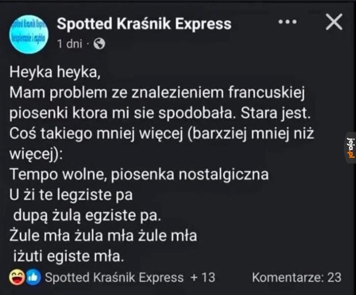 Ktoś kojarzy?