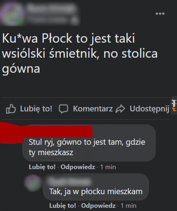 Pan też z Płocka?